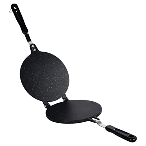 MUCKLILY Double Sided Egg Roll Maker Tool Non Stick Kitchen Baking Pan Wear Resistant Design for Even Heating for Quick Breakfasts present for Baking Enthusiasts