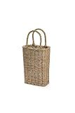 Nuvole di Stoffa Set 2 Cesti in vimini con manico "PePen" H30/40.5 cm VARIANTE: A