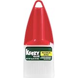 Krazy Glue Max Bond Strong Super Glue, 5g, Clear Gel Glue with No Run Formula & Precision Tip for Easy Application, Strong Adhesive Bonds Wood, Plastic, Metal, Ceramic, Rubber, Leather in Seconds