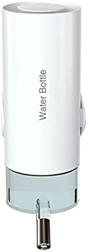 犬 水飲み器 ウォーターボトル 猫 水飲み器 ペット 水飲み器 ペット 犬 水飲み器 スタンド 大容量 おしゃれボール型自動ペット給水器 犬酒飲みペット水カップぶら下げケージペット水ディスペンサー (700ML,ホワイト)