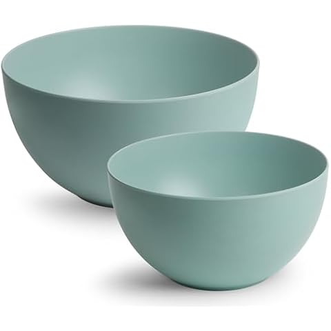 ECOHAGOU Bamboo Fiber Salad Bowls Cover