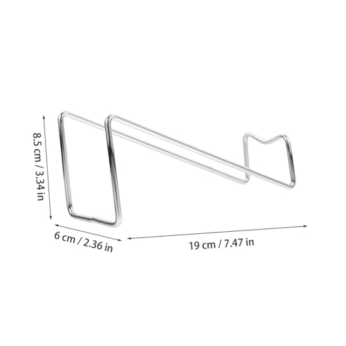 Soporte para Botella de Vino de Hierro Moderno de Mesa 2 Piezas miniatura 2