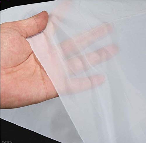 NLLeZ 1pc Nylon Net Filter 80 100 120 150 160 200 250 260 300 350 400 450 400 Mesh 180-25 Micron Nylon Wine Filter Acqua Vernice Ink Purify (Colore : 80 Mesh, Taglia : 1x1 m)