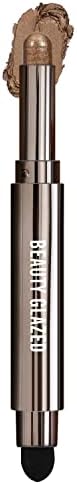 Beauty Glazed 2 in 1 Cream Eyeshadow Stick with Makeup Sponge Brush Matte Shimmer Cream Eyeshadow Pencil Crayon Eye Brightener Stick, Cruelty-Free Cosmetics Eye Shadow Stick Makeup (04 COCOA)