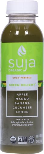 Suja Green Delight Organic & Cold Pressed Fruit and Vegetable Juice Smoothie, 12 Fl Oz Bottle - Image 3