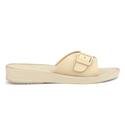 Image of Aqualite NEO-9368 Casual Slide Slipper for Women dailywear Slip-ons Anti-Skid, Waterproof EVA Slide Flipflop