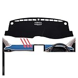 Compatible con Ford Focus 2019 2020 antideslizante alfombrilla de salpicadero, protector solar, alfombra antideslizante