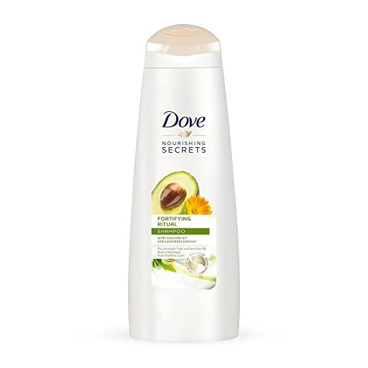 Dove Nourishing Secrets Fortifying Ritual Shampoo Avocado, 12 fl oz (Pack of 2)