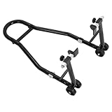 ABOOFAN Universeller Motorrad Heckständer für Hinterrad Robuster Moped Halteplatz für Garagenlagerung und