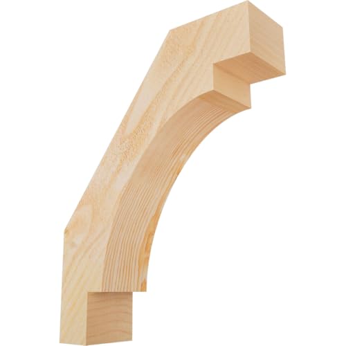 4"W x 14"D x 18"H Merced Rough Sawn Knee Brace, Douglas Fir