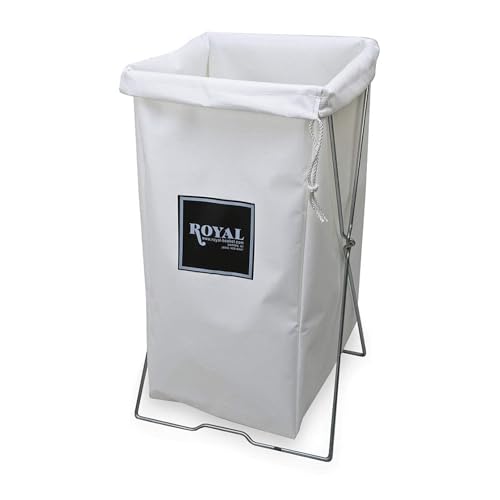 Hamper Bag, 30 gal, White Vinyl