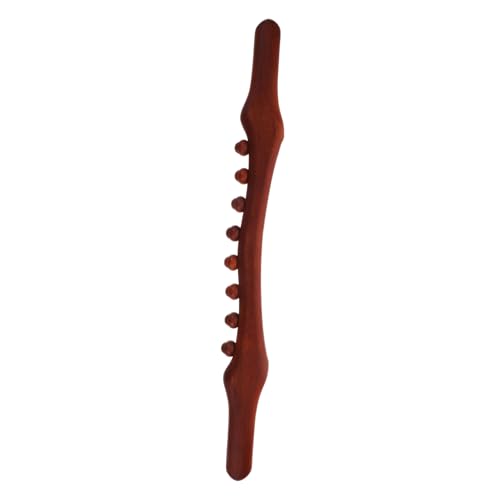 LRXIYODE Masaje de Madera de Bolas Herramienta de Maderoterapia Masaje y Espalda Ergonómico y Antideslizante Aliviar Tensiones