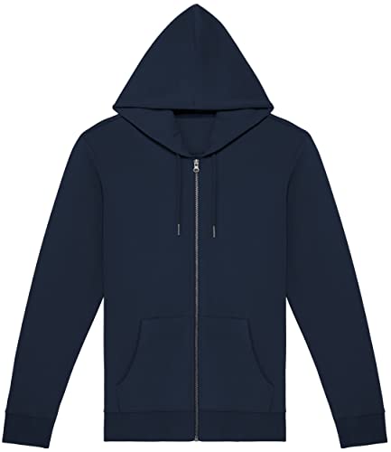 Sweat à capuche entièrement zippé COOZO unisexe en coton doux
