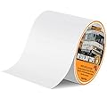 RV Roof Tape, RV Sealant Tape White, 6" x 50' Weatherproof, UV-Resistant Roofing Tape, RV Camper Roofing Repair Sealant Tape for Camper, Boat Sealing, Window, Truck Stop Camper Roof Leaks (6in x 50ft)
