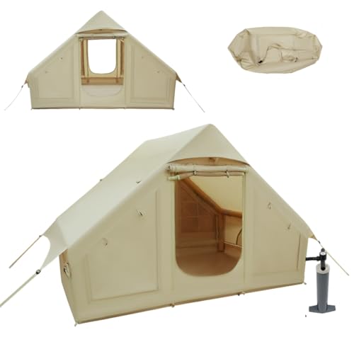 Carpa Inflable para Camping 3-4 Personas, Montaje Rápido miniatura 1