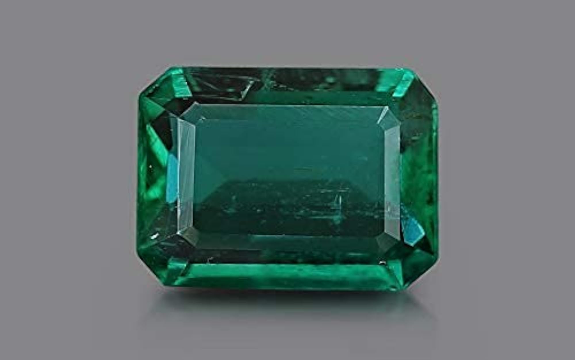 Certified Emerald Gemstone, 5.25 Ratti