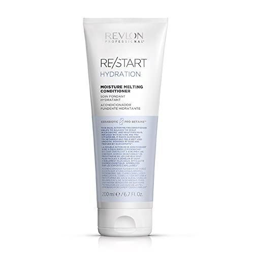 Routine Hydration RE/START Revlon pour retrouver des cheveux souples après la douche