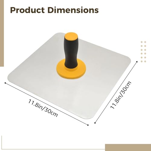 Faucon de plâtrage en acier inoxydable durable surface lisse