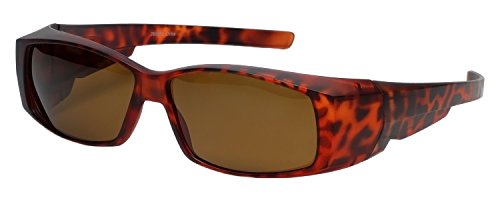 Calabria Comfortable Polarized Fitover Sunglasses Wear-Over your Readers (7666PL)