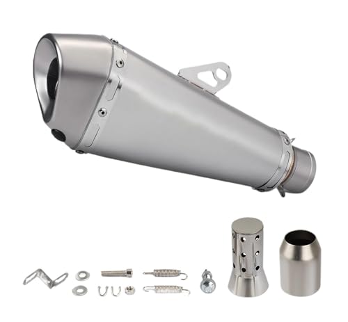 Silencieux d'échappement universel 51mm pour moto avec DB Killer amovible