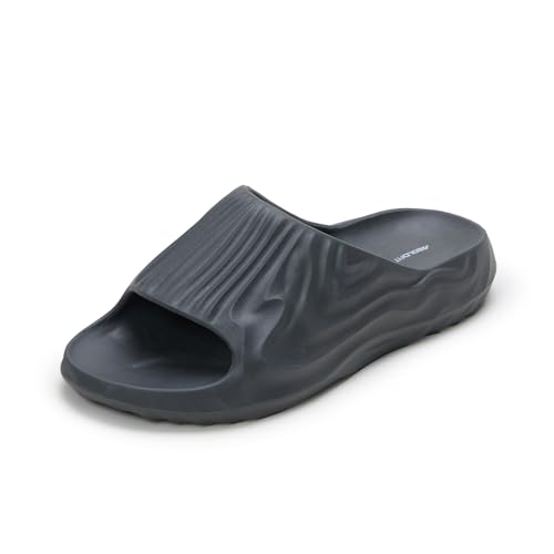 Image of Boldfit Sliders for Man, Stylish PU Strap Slippers for Men,Cushioned Eva Footbed Flip Flops & Anti-Slip Chappal, Lightweight, Durable & Supportive Slider for Everyday Wear
