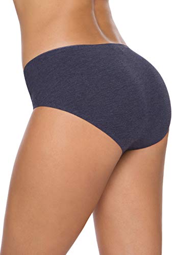 Wealurre Cotton Bikini Women's Breathable Panties Seamless Comfort Underwear