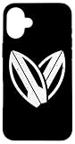 Carcasa para iPhone 16 Plus Tabla de Surf Corazón Surfista Playa Olas Surfista Niño