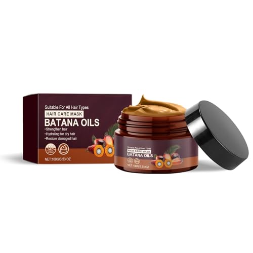 IDNNSRFSK Aceite de Batana, Mascarilla Capilar de Keratina, Mascarilla Hidratante para el Crecimiento Capilar, Repara el Cabello Dañado y Previene la Caída del Cabello para Hombres y Mujeres