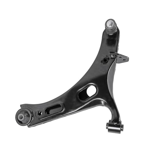 Image of Detroit Axle - 8pc Front End Control Arms Kit for 2010-2014 Subaru Outback Legacy 2 Lower Control Arms with Ball Joints Assembly 4 Inner Outer Tie Rods 2 Boots 2011 2012 2013 Replacement