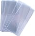 50 Pcs Double Pocket Vinyl Coin Flips For Storag 2x2 PVC Free Plastic Holders New
