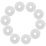 WATIIFUFU 10pcs Joints en Silicone pour Soupapes de Cuisinière, Accessoires Autocuiseur Blancs, Conception Sûre et Étanchéité pour Multicuiseur Électrique