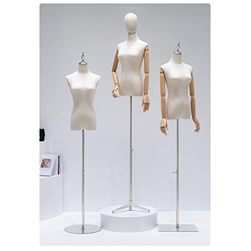 Torse de mannequin de présentation pour création de mode et bijoux