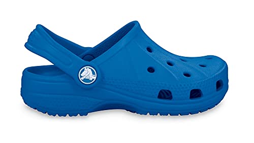 Image of Crocs Kids Unisex Ralen Sea Blue Rubber Clogs and Mules - C4C5 (15908-430-105), 4.5 Kids UK