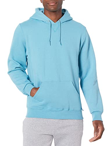 Russell Athletic Men's Hoodie Dri-Power Fleece Hoodies & Sweatshirts, Moisture Wicking, Cotton Blend, Relaxed Fit, Sizes S-4X, Arctic Blue, Small #TOP6
