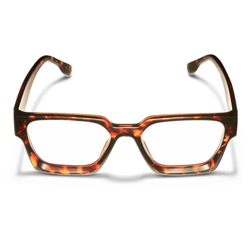 Image of livho Oversized Eyewear Frame for Woman and Men - Rectangle Fashion Glasses for Computer, Chic Preppy Frame