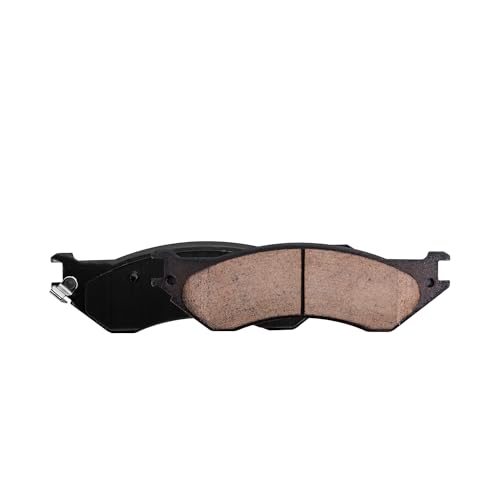 Image of Detroit Axle - Rear Brake Pads for 2001-2008 Dodge Ram 2500 3500 | 2002 2003 2004 2005 2006 2007 Ceramic Brake Pads w /Hardware Replacement