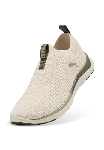 PUMA Puma Women's Softride Mayve Running ShoesPUMA Women's Softride Mayve Running Shoes, Warm White-Gold-Black, 42 EU, 10 US