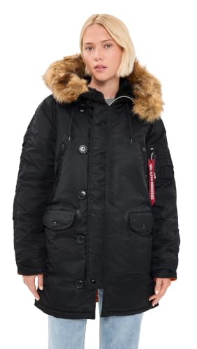 Amazon.com: Alpha Industries Women's N-3B Parka (XS, Black