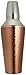 Cook Pro Inc. 3Piece 27 oz Stainless Steel Cocktail Mixer, Copper