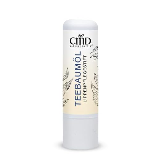 CMD Bio Lippenpflegestift mit Teebaumöl kbA - 4.5 g