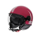 MOMO DESIGN CASCO JET E2206 CANDY FUCHSIA/WHITE XS