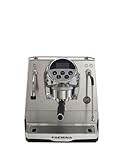 Faema Faemina Professional Espresso Machine with Automatic Steam Wand, One-Touch Cappuccino & Latte Maker, Dual Boiler, Internal Tank, Premium Italian Coffee & Tea Machine, Classy Aluminum Design
