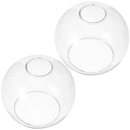 Abat-jour en verre de rechange pour remplacer un globe de suspension cassé