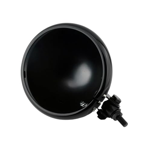Boîtier de phare pour Harley Davidson seau montage 5.75 pouces coque moto ronde noire