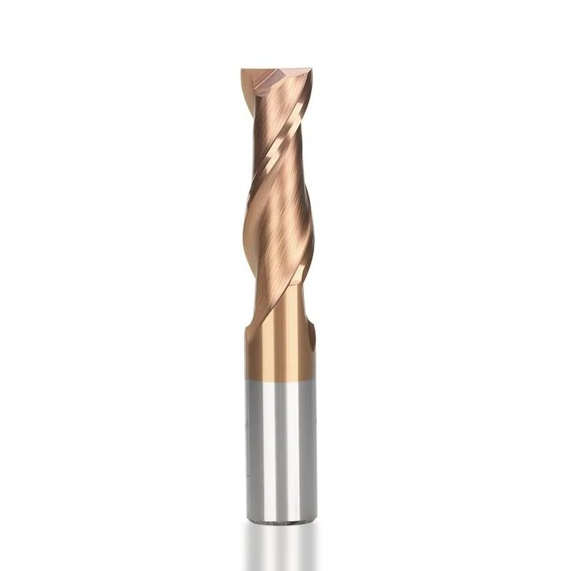 Broca enrutadora de 2 flautas de carburo de tungsteno for corte de metales, 1 pieza(D12x12x30x75l)