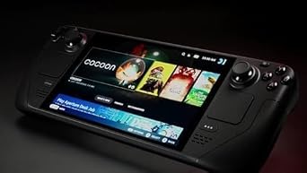 Valve Steam Deck OLED 512GB Handheld Gaming Console, 7.4 inch, 90Hz, SteamOS 3.0, 1280 x 800, with Carring case