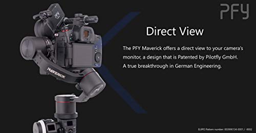 PFY Maverick Camera DSLR Gimbal Stabiliser 3 Axis Handheld 4.2 kg Payload 12 Hours Running Time Follow Focus Function for Camera Camcorder Canon, Nikon, Sony, Panasonic Camera and Blackmagic 4k - Image 7