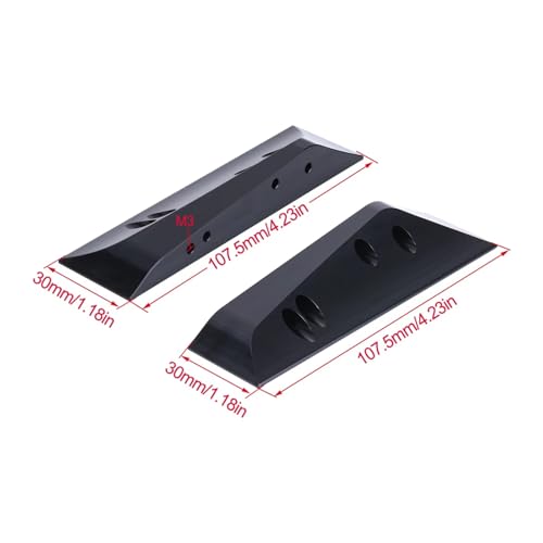 Châssis Capra SCX10 stable grâce au plateau électronique à centre bas