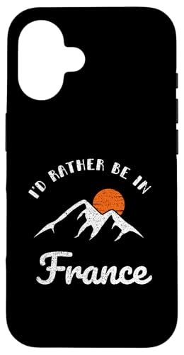 I'd Rather Be In France ���B���e�[�W ���g�� �t�����X �X�}�z�P�[�X iPhone 16 �p