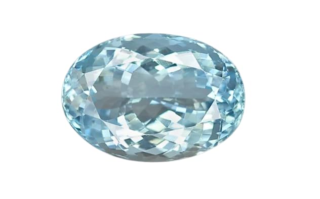 Beroj Stone 6 Carat AA++ Quality Aquamarine Gemstone 6.5 Ratti Original Certified by Lab Non Heated Beryl Stone Rashi Ratan March Birthstone For Men & Women बैरुज रतन अक्वामरीन स्टोन-image-17